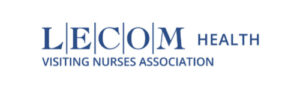 Lecom Health Visiting Nurses Association logo in blue